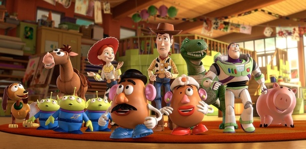 Cena da animação "Toy Story"
